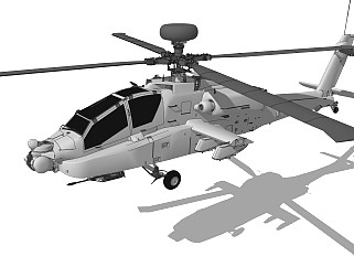 超精细<em>直升机</em>模型 Helicopter(11)